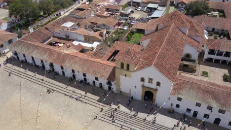 ciudad turística de villa de leyva boyacá colombia