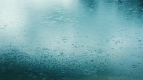 Abstract-background,-rain-drops-on-the-water