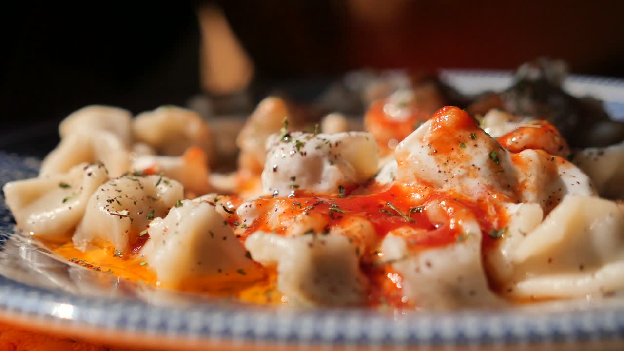 Delicious Turkish Mantı