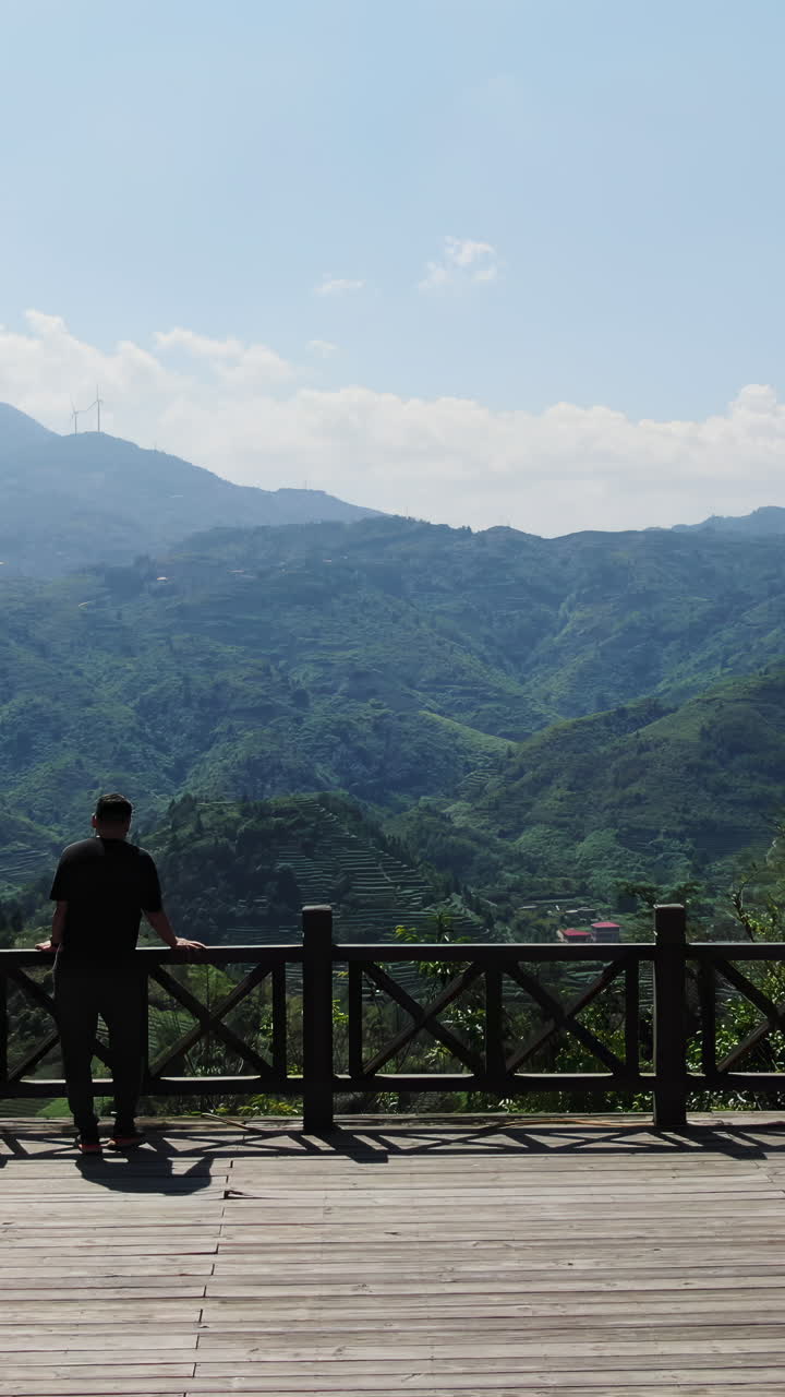 Scenic Mountain Views and Tea Plantations