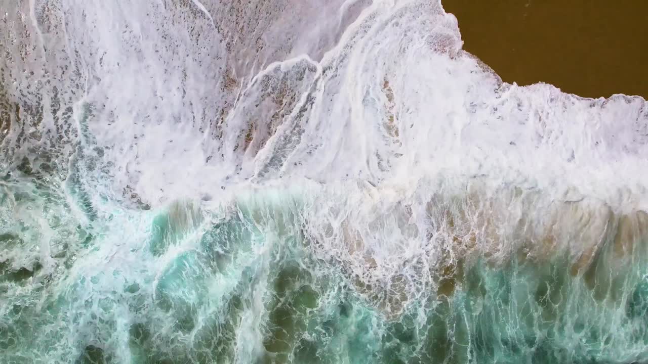 foamy water