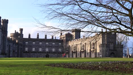 ireland castle in 4k video