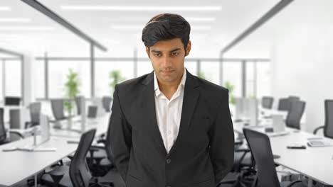 indian manager getting shouted on by boss