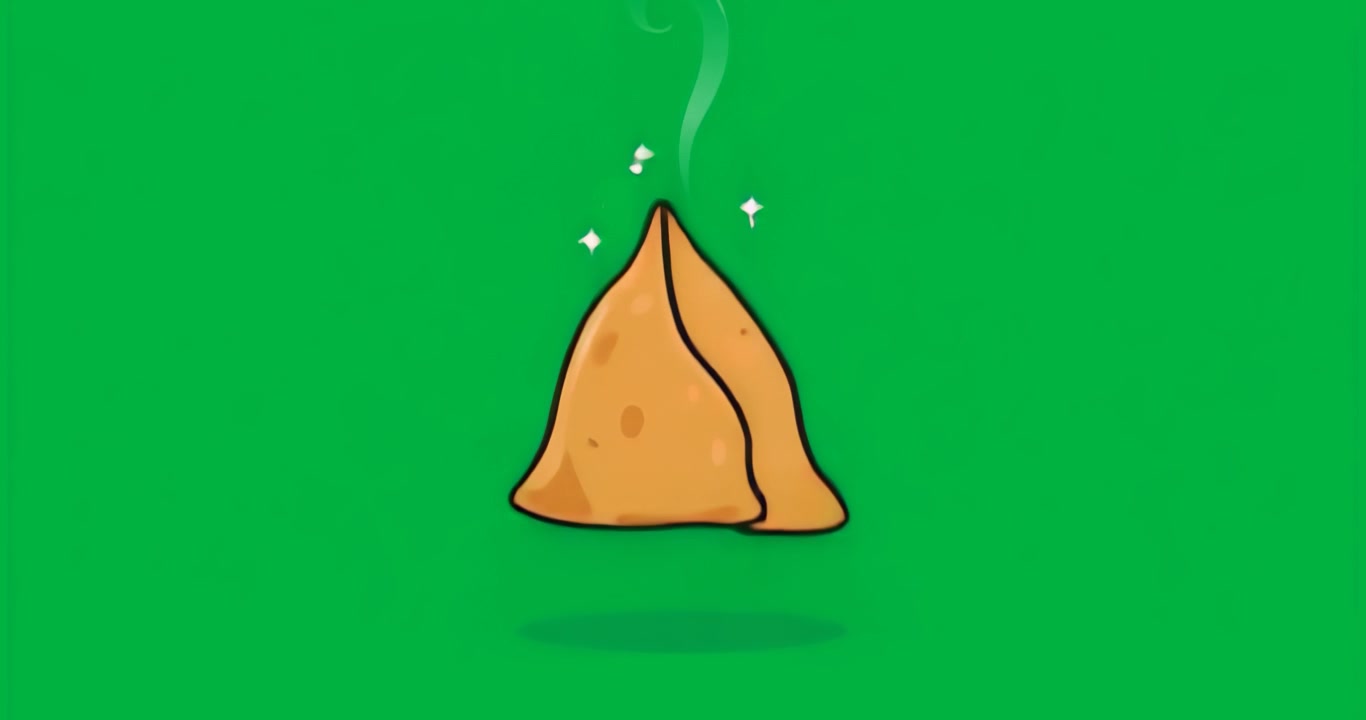 Triangolo arancione luminoso che emette vapore che si avvolge a formare un punto interrogativo, visualizzando un'idea che svanisce su sfondo trasparente.