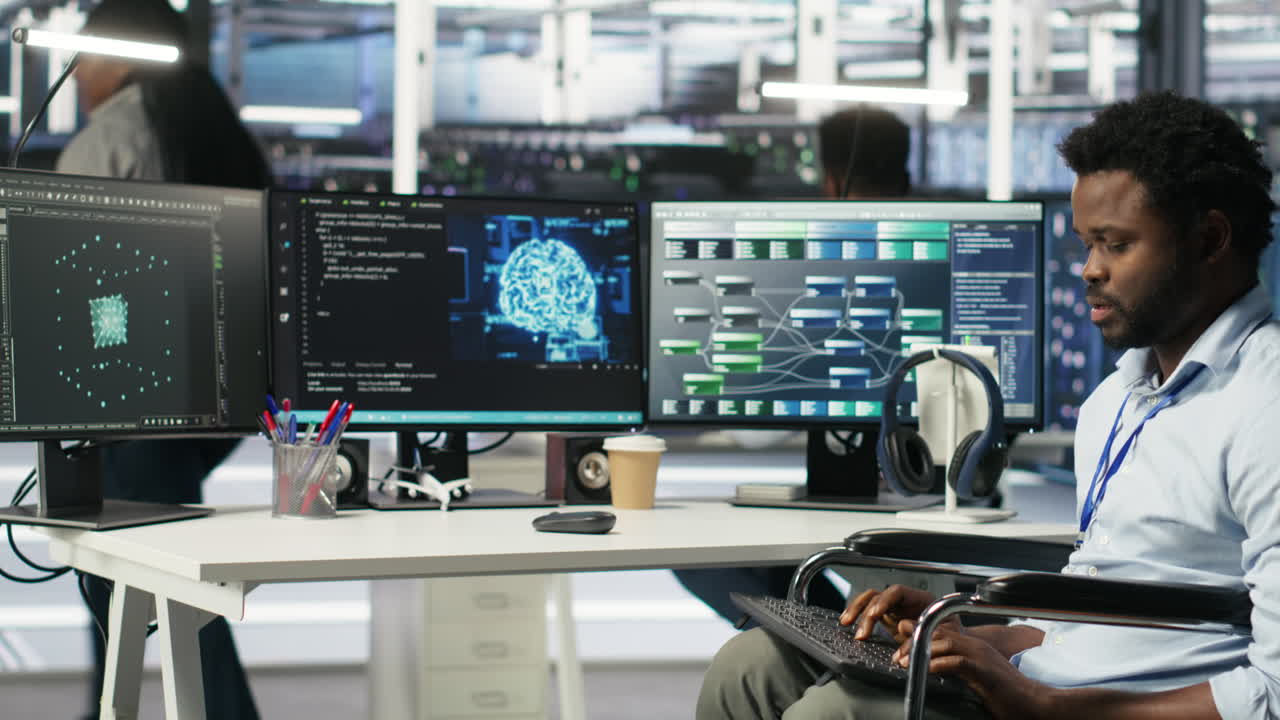 Engineer with paraplegia in data center panicked by AI node tree software error