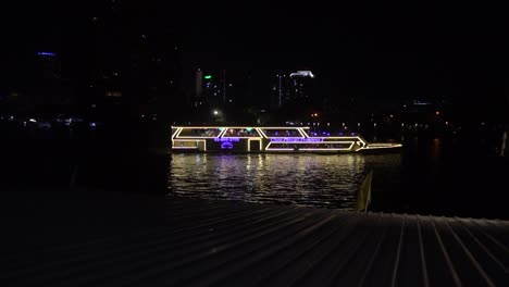 bangkok, the ship sails at night