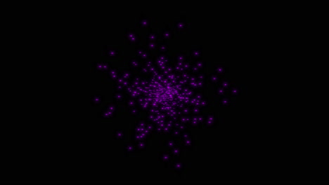 Motion-purple-particles-and-stars-in-galaxy-2