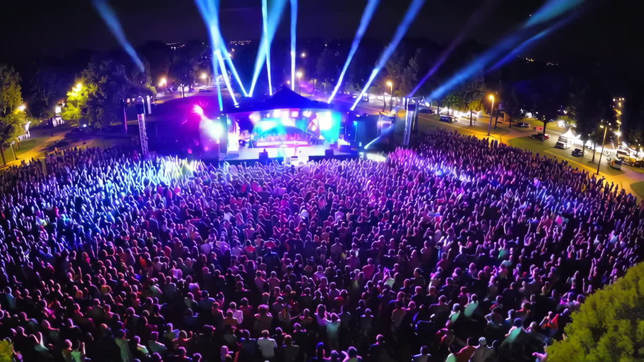 Nattekoncert i park