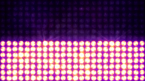 several options fast flashing of the wall of light