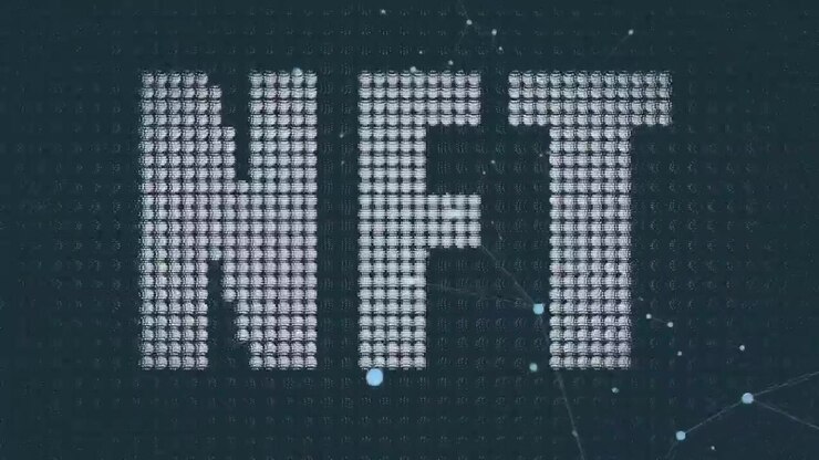 Animation von vielfältigen digitalen Daten und Formen über einem digitalen Bildschirm.