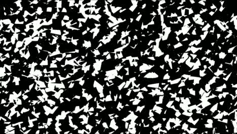 Black-and-white-shapes-in-the-waves---animation