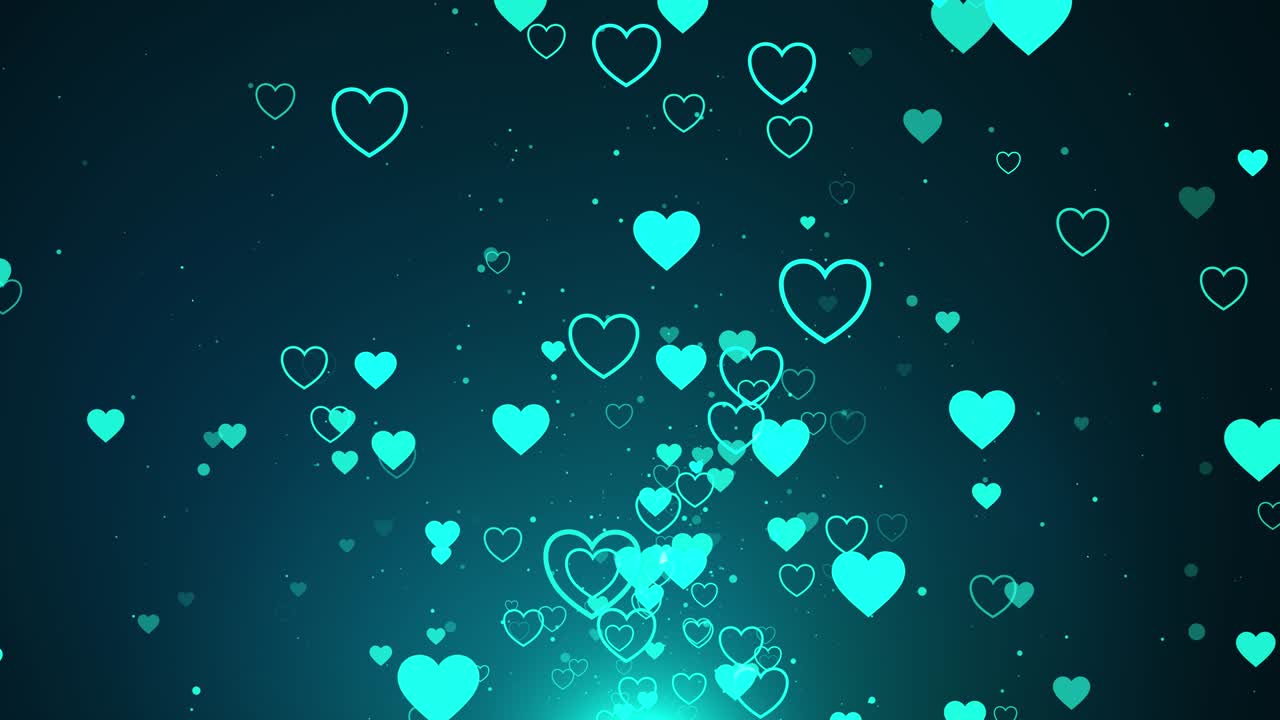 Abstract saint valentines day Neon background.