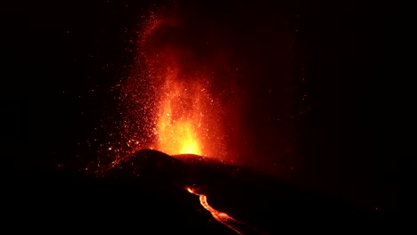 erupción volcánica en la palma islas canarias 2021