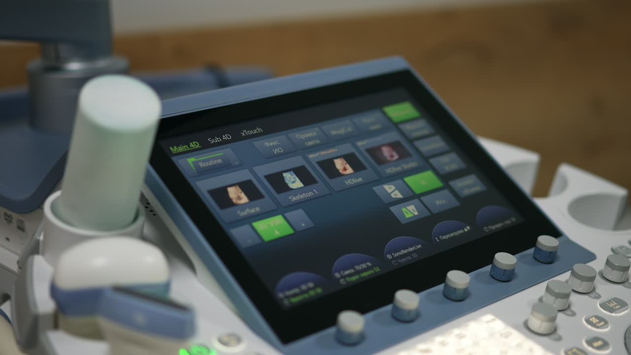 Ultrasound Machine Interface