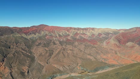 hornocal mountain range, colorful mountains in jujuy, argentina