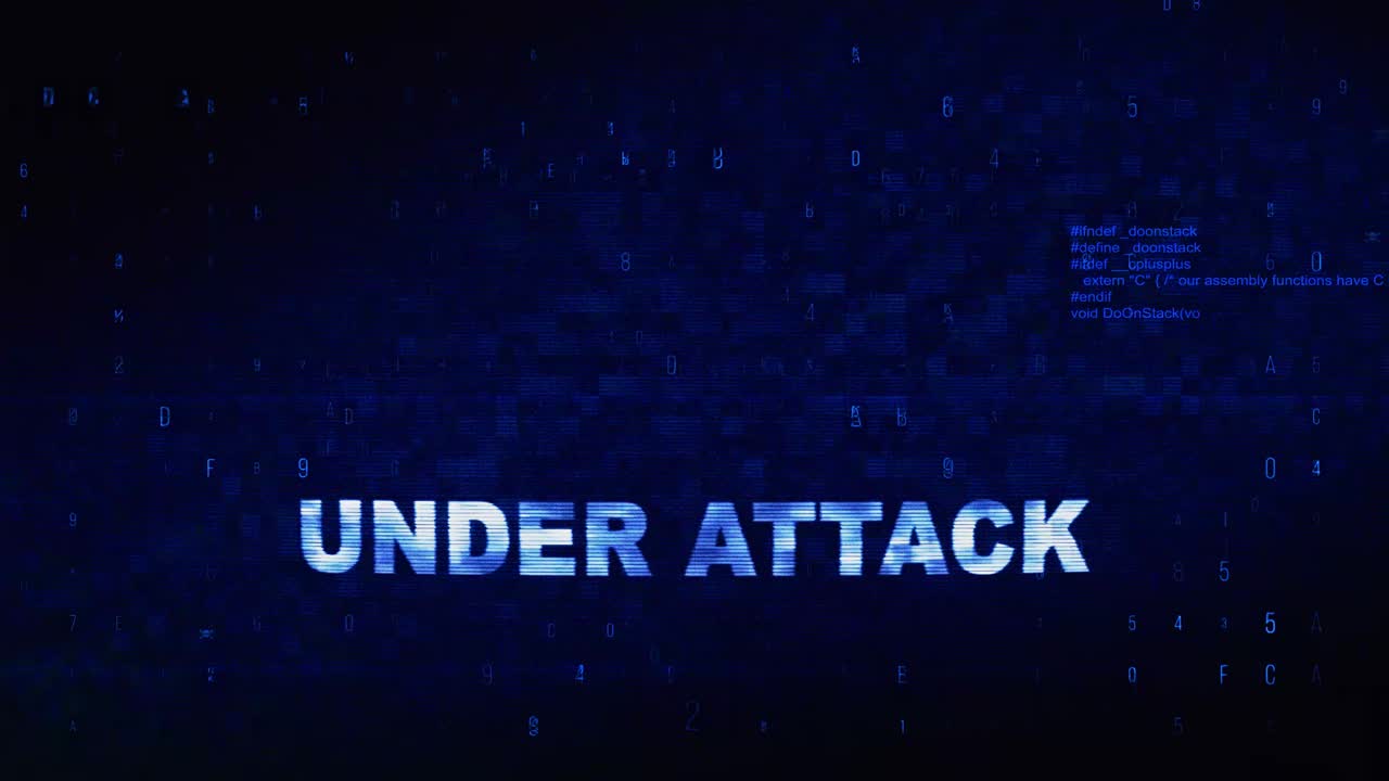 Under Attack Warning Screen