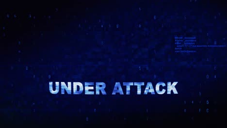 under attack warning screen