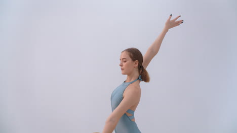 gymnast with ball