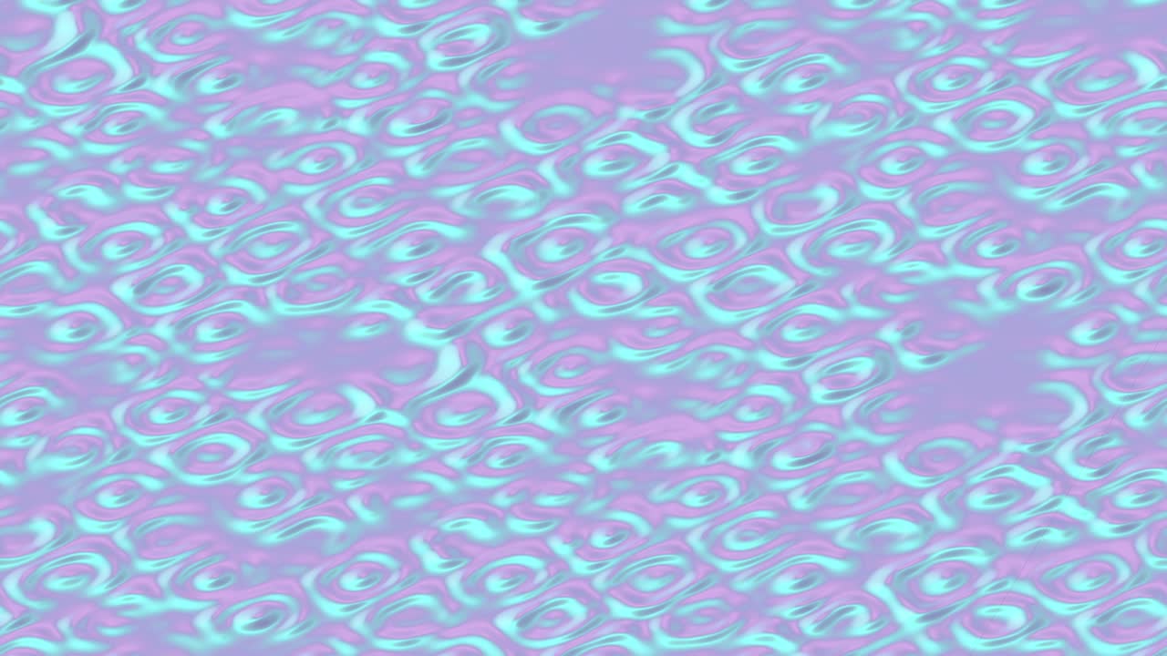 patrón iridescente con elementos de círculo abstractos, video de stock