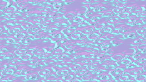 iridescent pattern with abstract circle elements, stock video