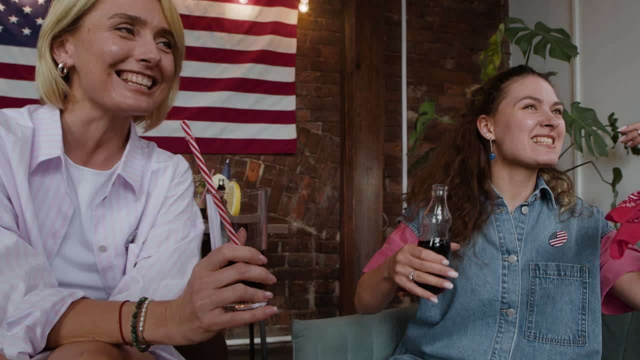 Friends Celebrating a Summer Gathering