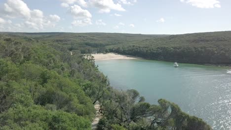 wattamolla beach at royal nationalpark in sydney australia