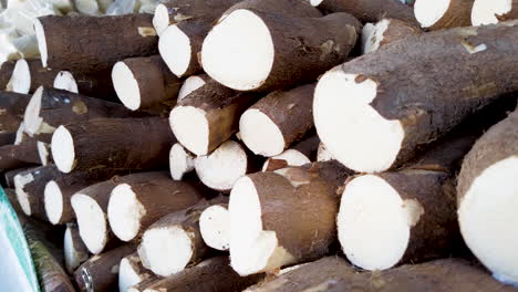 several cassava crammed into free nun desk