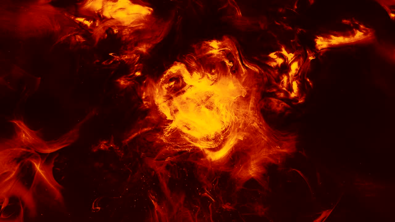 fondo de fuego rojo naranja llamas efecto de movimiento