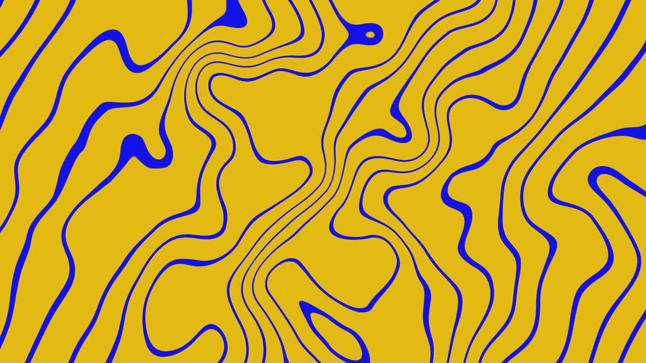 fondo de bucle abstracto sin costuras curvo