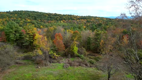 Generic-fall-foliage-on-rainy-day-in-Western-Massachusetts_drone-shot