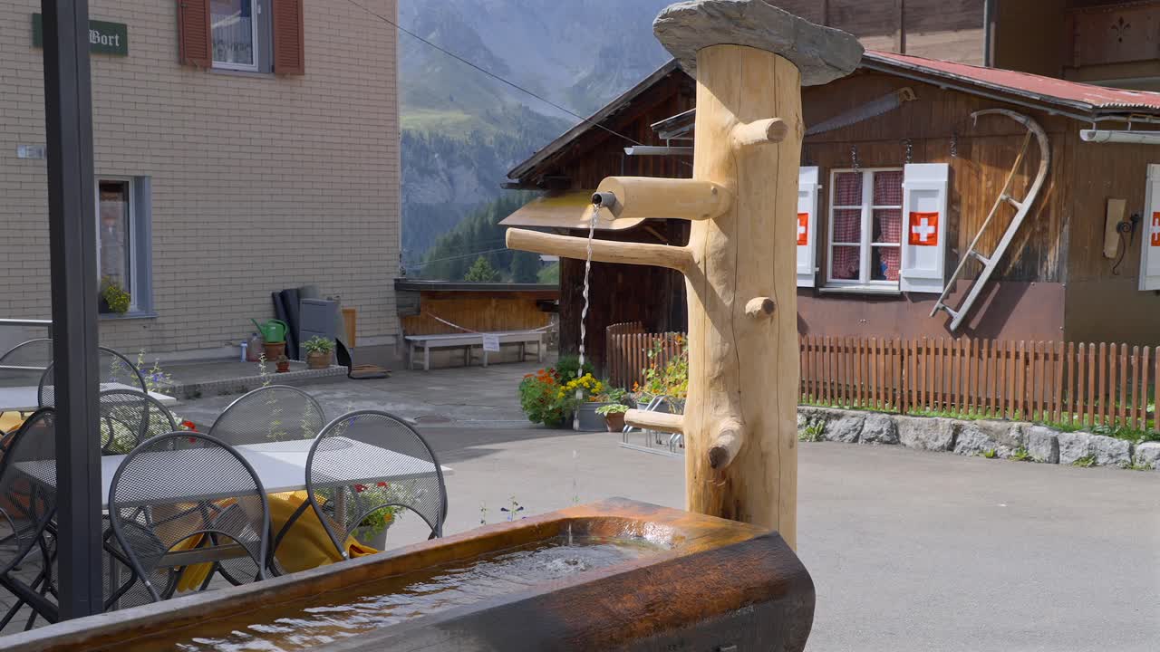 물이 흐르는 슬로우 모션 샷