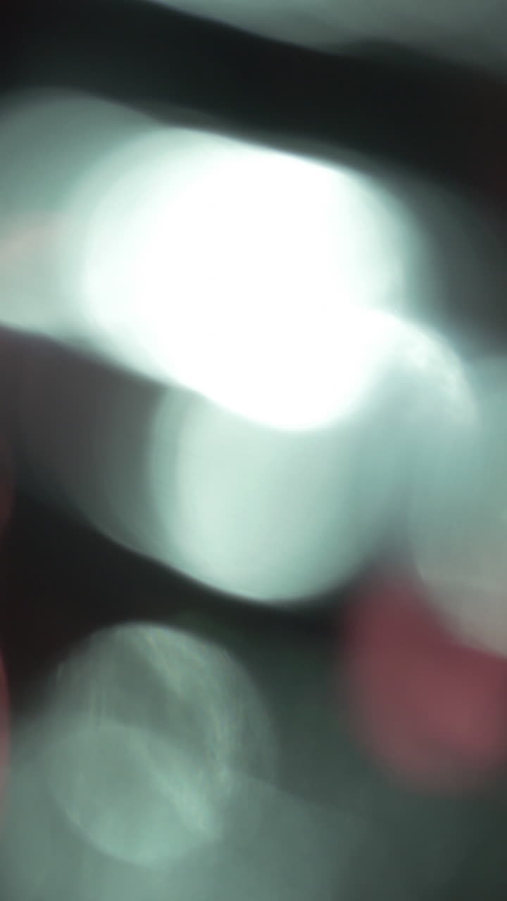 Abstract Light Leaks and Bokeh Transition