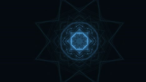 geometric lines vj motion loop