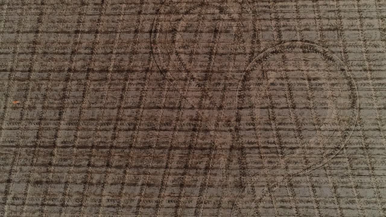 농경지 에 대한 공중 촬영