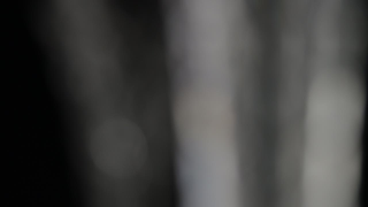 Abstract glass light reflections