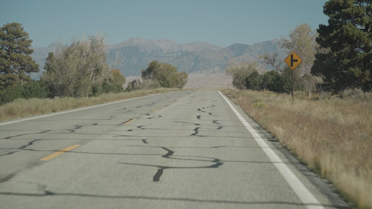 Scenic Road Through Mountain Landscape
