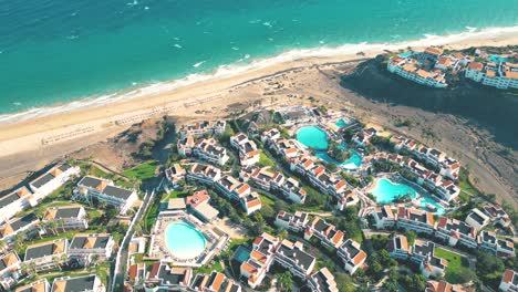 increíble playa de esquinzo con un horizonte sin fin