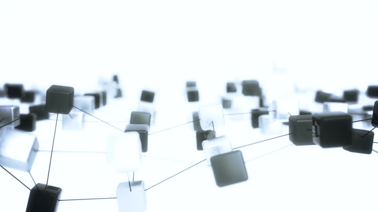 cubos 3d abstractos.