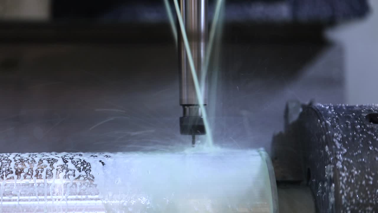 Fresatrice CNC per la lavorazione dei metalli.