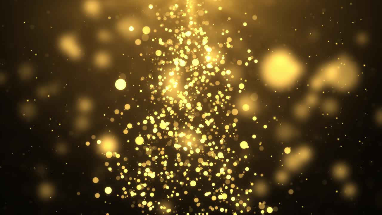 4k 추상적인 배경은 파동과 반이는 입자와 함께 파동하는 줄무 루프 애니메이션입니다.