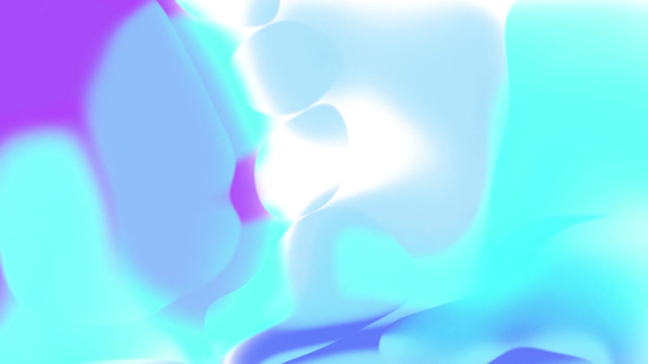 화려한 다채로운 그라디언트 추상화된 초점을 벗어난 모양의 애니메이션