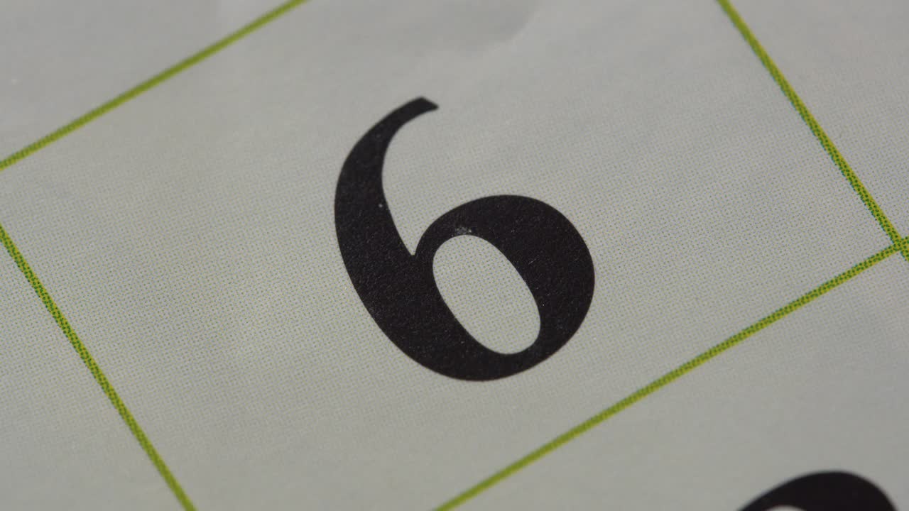 달력에서 날짜를 빨간 마커로 표시하는 것