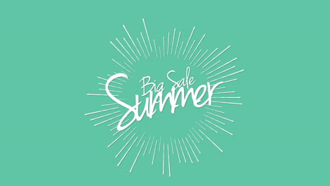 Summer-Big-Sale-with-retro-lines-on-green-gradient