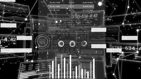 Animación-Del-Procesamiento-De-Datos-Financieros-En-Pantallas