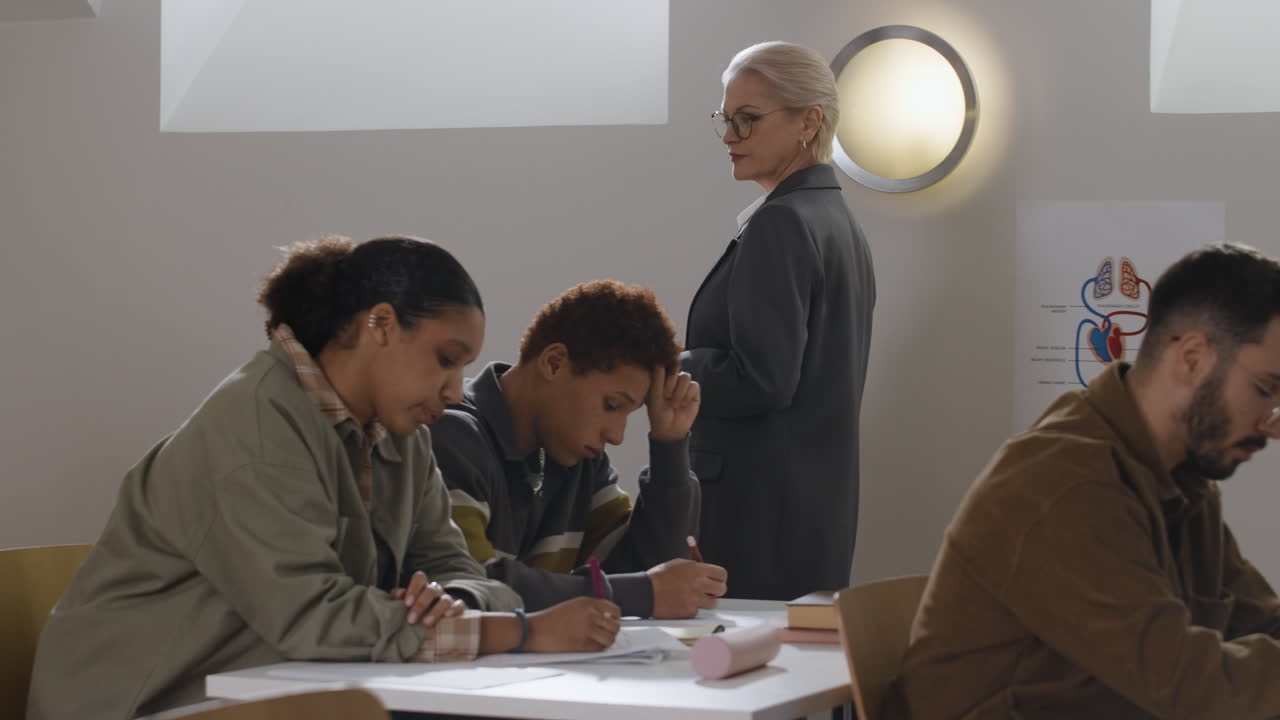 Students in a Classroom Setting