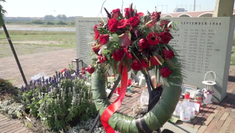 memorial for soldiers died of wounds - september 1944