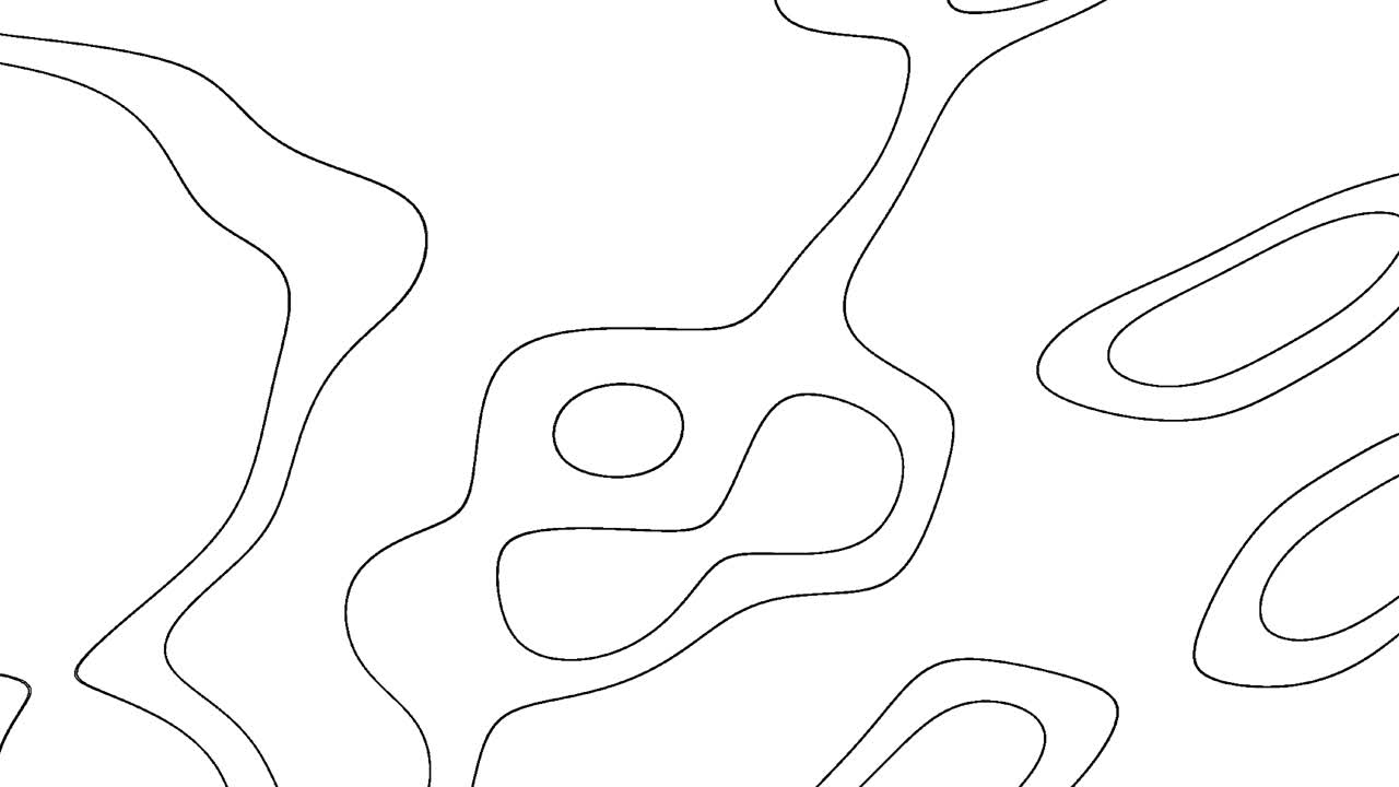 A dynamic design featuring flowing white waves intermingling with sharp, jagged black lines, creating an energetic and visually appealing contrast on a digital canvas