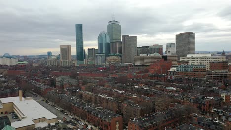 boston south end drone footage