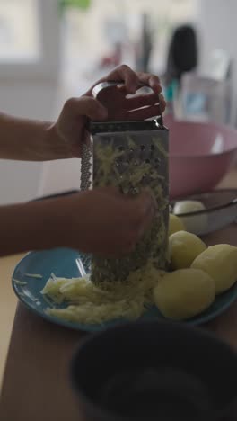 preparación de patatas