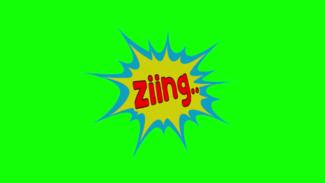 cartoon-ziing-Comic-Bubble-speech-loop-Animation-video-transparent-background-with-alpha-channel.